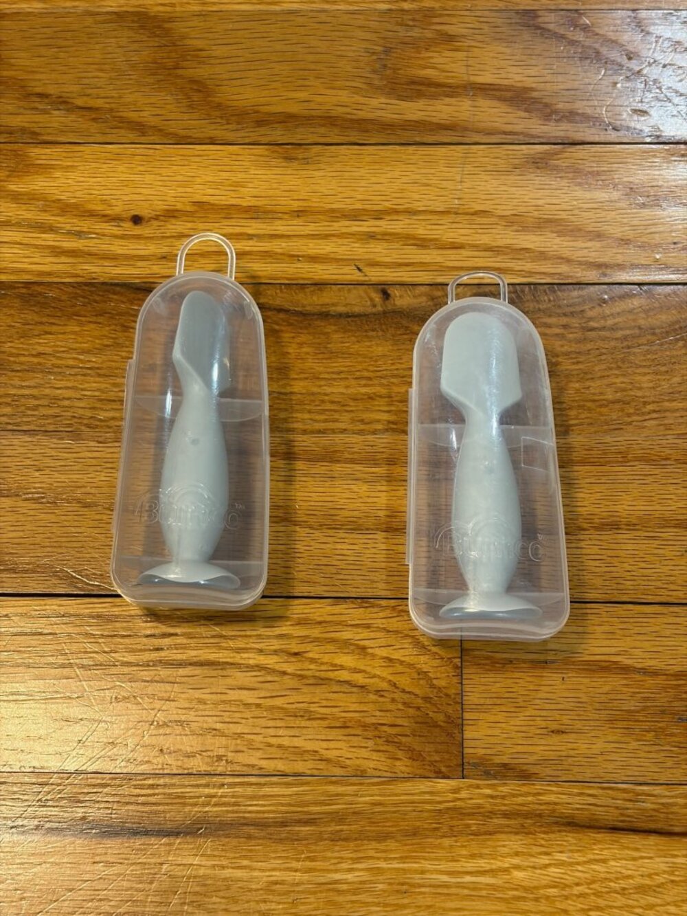 Bumco Mini Diaper Cream Spatula with Case, 2-Piece Lot